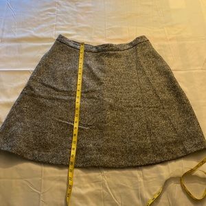 Banana Republic Gray Wool Skirt